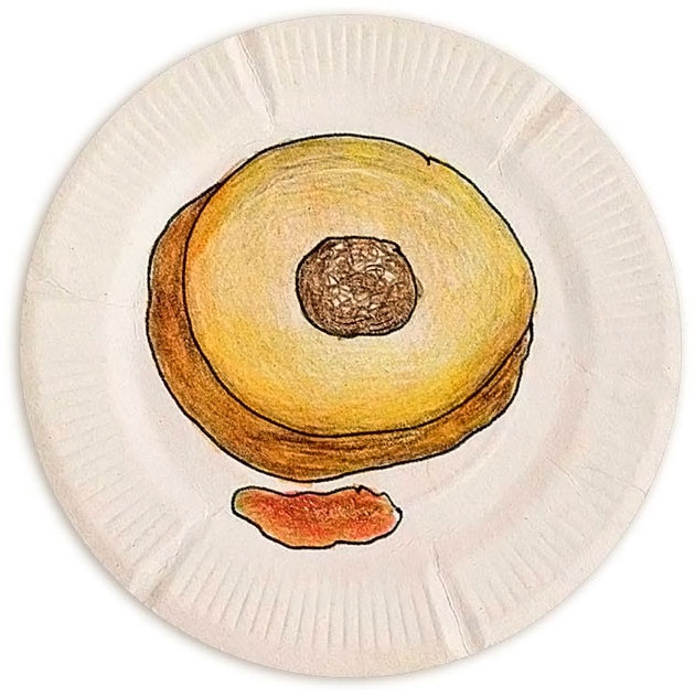 Иллюстрация к книге — Истории про еду с рисунками и рецептами автора [i_036.jpg]