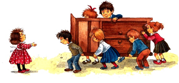 Иллюстрация к книге — Пес спешит на помощь [img49.jpg]