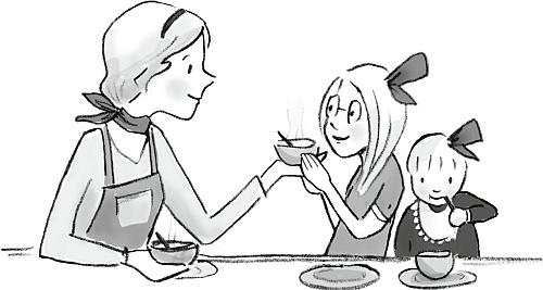 Иллюстрация к книге — Французские дети едят все [_14.jpg]