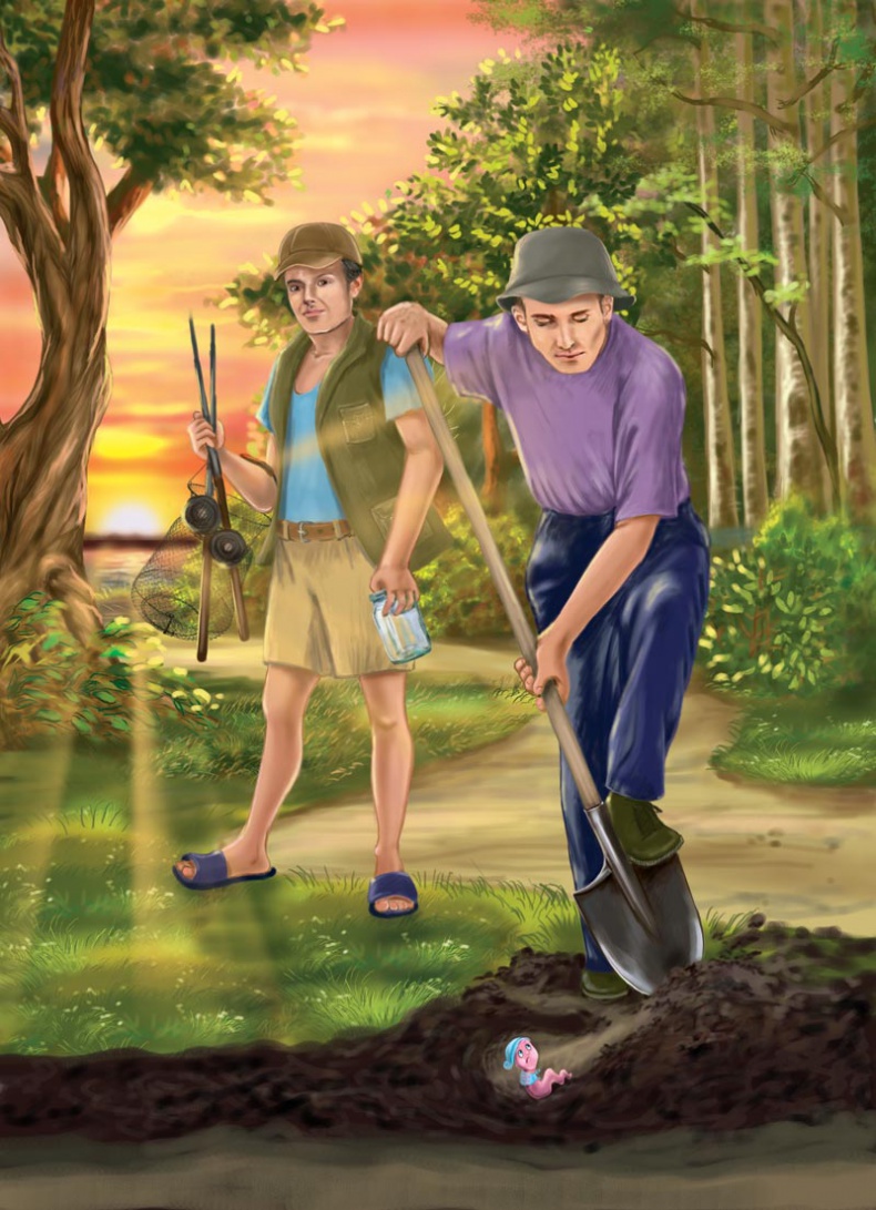 Иллюстрация к книге — Червячок Чарли [i_008.jpg]