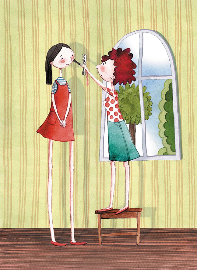 Иллюстрация к книге — Большая маленькая девочка. История первая. Как приручить город [i_008.jpg]