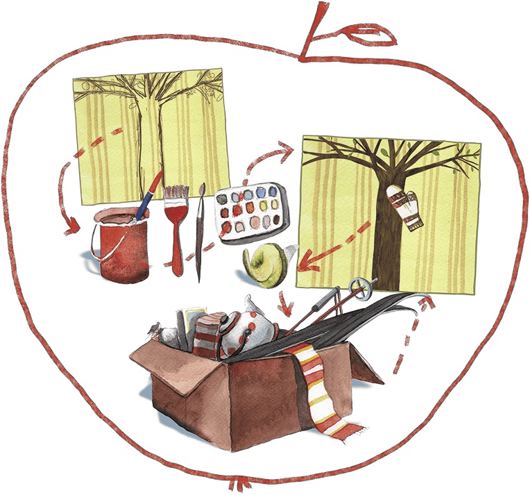 Иллюстрация к книге — Большая маленькая девочка. История первая. Как приручить город [i_012.jpg]