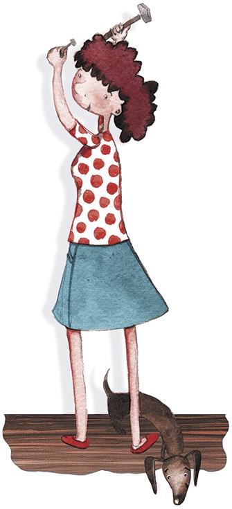 Иллюстрация к книге — Большая маленькая девочка. История первая. Как приручить город [i_016.jpg]