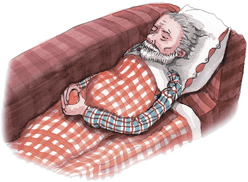 Иллюстрация к книге — Большая маленькая девочка. История седьмая. Грустный радостный праздник [i_010.jpg]