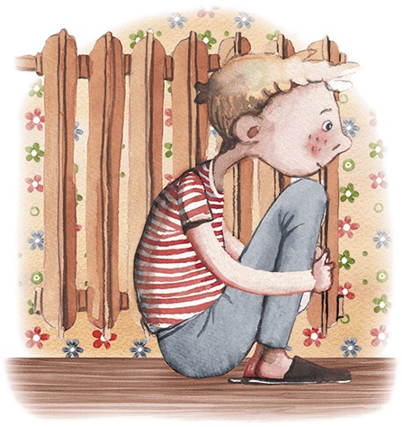 Иллюстрация к книге — Большая маленькая девочка. История седьмая. Грустный радостный праздник [i_011.jpg]