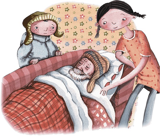 Иллюстрация к книге — Большая маленькая девочка. История седьмая. Грустный радостный праздник [i_013.jpg]