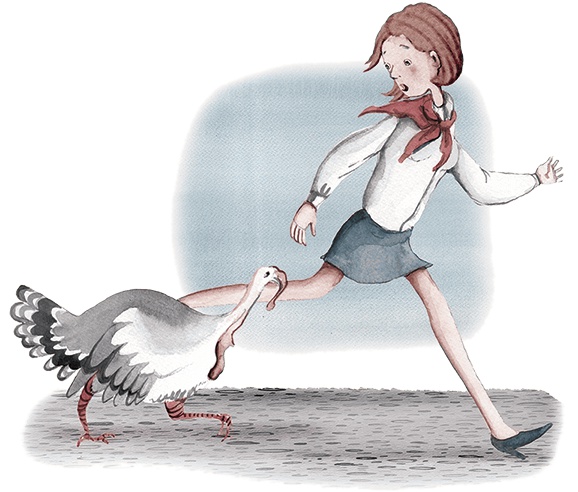 Иллюстрация к книге — Большая маленькая девочка. История седьмая. Грустный радостный праздник [i_018.jpg]