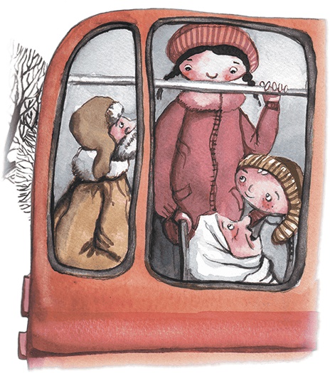 Иллюстрация к книге — Большая маленькая девочка. История седьмая. Грустный радостный праздник [i_023.jpg]