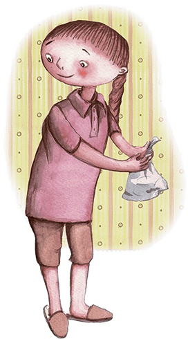 Иллюстрация к книге — Большая маленькая девочка. История седьмая. Грустный радостный праздник [i_037.jpg]