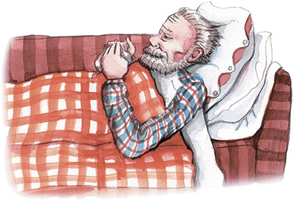 Иллюстрация к книге — Большая маленькая девочка. История седьмая. Грустный радостный праздник [i_045.jpg]