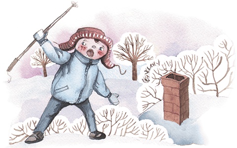 Иллюстрация к книге — Большая маленькая девочка. История восьмая. Дело о клетчатой сумке [i_005.jpg]