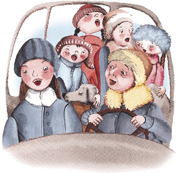 Иллюстрация к книге — Большая маленькая девочка. История восьмая. Дело о клетчатой сумке [i_046.jpg]