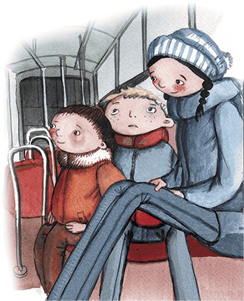 Иллюстрация к книге — Большая маленькая девочка. История шестая. Тыквандо [i_003.jpg]