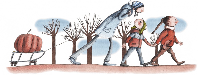 Иллюстрация к книге — Большая маленькая девочка. История шестая. Тыквандо [i_009.jpg]