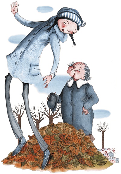 Иллюстрация к книге — Большая маленькая девочка. История шестая. Тыквандо [i_011.jpg]