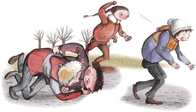 Иллюстрация к книге — Большая маленькая девочка. История шестая. Тыквандо [i_023.jpg]