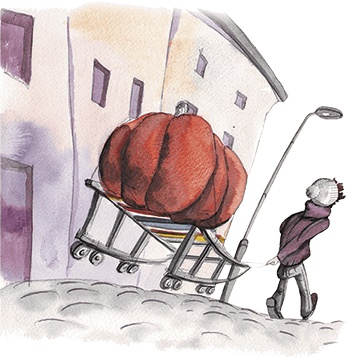 Иллюстрация к книге — Большая маленькая девочка. История шестая. Тыквандо [i_024.jpg]