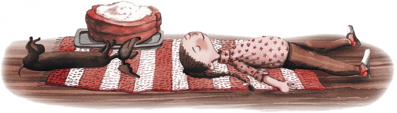 Иллюстрация к книге — Большая маленькая девочка. История шестая. Тыквандо [i_035.jpg]