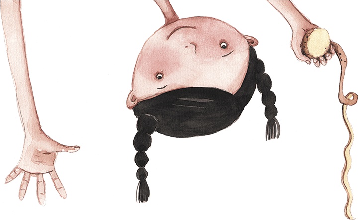 Иллюстрация к книге — Большая маленькая девочка. История вторая. Рецепт волшебного дня [i_002.jpg]