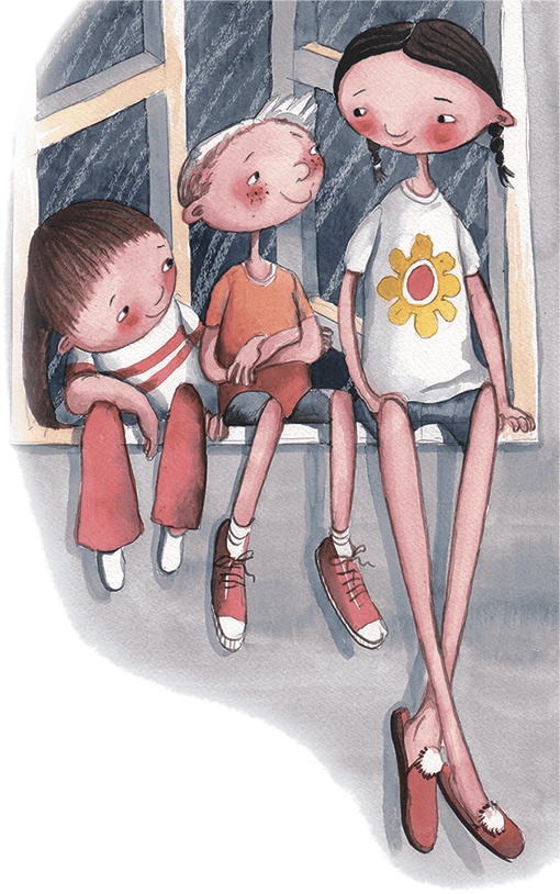 Иллюстрация к книге — Большая маленькая девочка. История вторая. Рецепт волшебного дня [i_008.jpg]