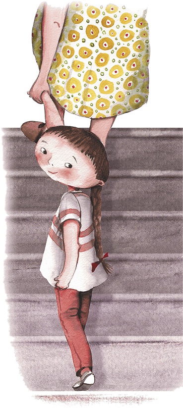 Иллюстрация к книге — Большая маленькая девочка. История вторая. Рецепт волшебного дня [i_019.jpg]