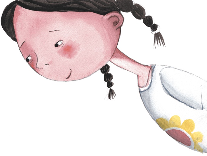 Иллюстрация к книге — Большая маленькая девочка. История вторая. Рецепт волшебного дня [i_021.jpg]