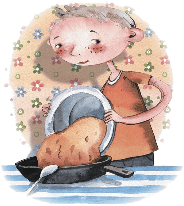 Иллюстрация к книге — Большая маленькая девочка. История вторая. Рецепт волшебного дня [i_022.jpg]