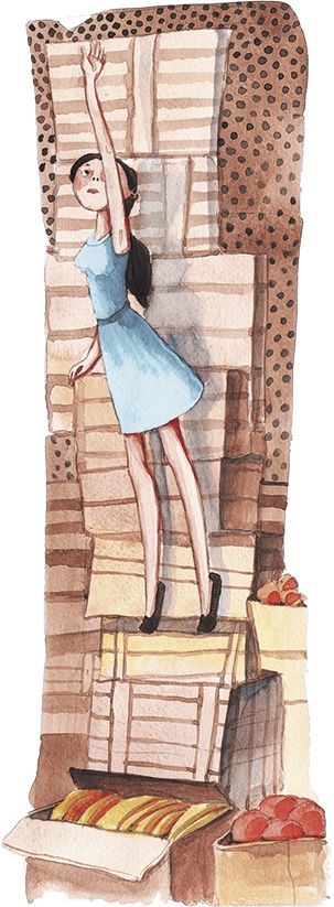 Иллюстрация к книге — Большая маленькая девочка. История вторая. Рецепт волшебного дня [i_026.jpg]