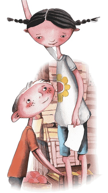 Иллюстрация к книге — Большая маленькая девочка. История вторая. Рецепт волшебного дня [i_029.jpg]