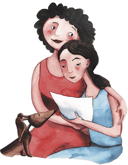 Иллюстрация к книге — Большая маленькая девочка. История вторая. Рецепт волшебного дня [i_030.jpg]