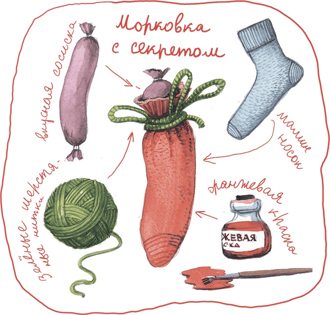 Иллюстрация к книге — Большая маленькая девочка. История третья. Вышел зайчик погулять [i_017.jpg]