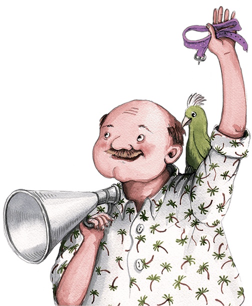 Иллюстрация к книге — Большая маленькая девочка. История третья. Вышел зайчик погулять [i_038.jpg]