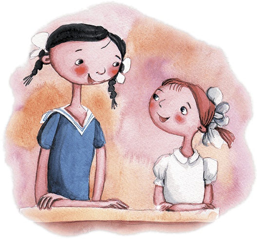 Иллюстрация к книге — Большая маленькая девочка. История четвертая. Семь с половиной крокодильских улыбок [i_003.jpg]