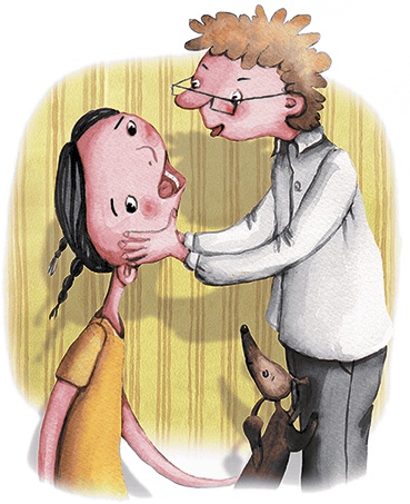 Иллюстрация к книге — Большая маленькая девочка. История четвертая. Семь с половиной крокодильских улыбок [i_007.jpg]