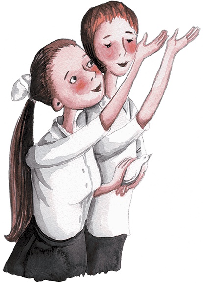 Иллюстрация к книге — Большая маленькая девочка. История четвертая. Семь с половиной крокодильских улыбок [i_011.jpg]