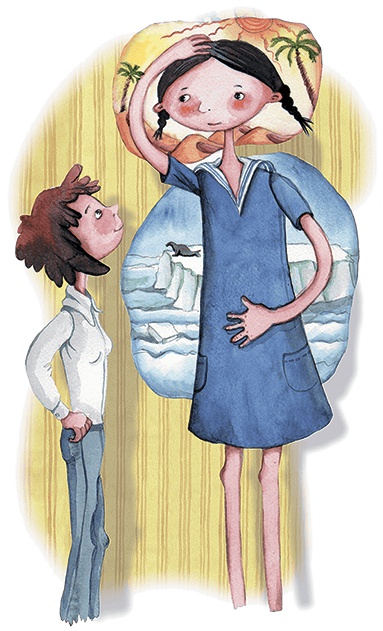 Иллюстрация к книге — Большая маленькая девочка. История четвертая. Семь с половиной крокодильских улыбок [i_028.jpg]