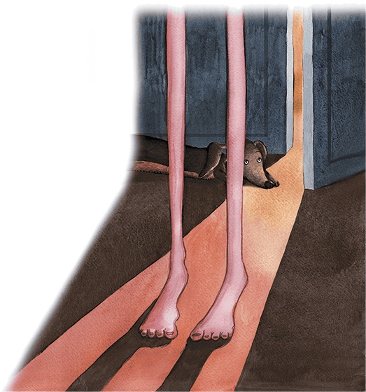 Иллюстрация к книге — Большая маленькая девочка. История четвертая. Семь с половиной крокодильских улыбок [i_030.jpg]