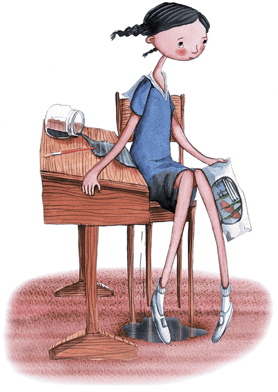 Иллюстрация к книге — Большая маленькая девочка. История четвертая. Семь с половиной крокодильских улыбок [i_042.jpg]