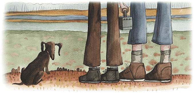 Иллюстрация к книге — Большая маленькая девочка. История пятая. Сто один способ заблудиться в лесу [i_018.jpg]