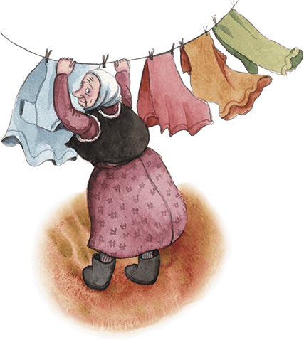 Иллюстрация к книге — Большая маленькая девочка. История пятая. Сто один способ заблудиться в лесу [i_030.jpg]