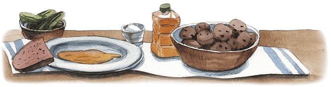 Иллюстрация к книге — Большая маленькая девочка. История пятая. Сто один способ заблудиться в лесу [i_032.jpg]