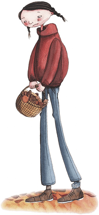 Иллюстрация к книге — Большая маленькая девочка. История пятая. Сто один способ заблудиться в лесу [i_038.jpg]