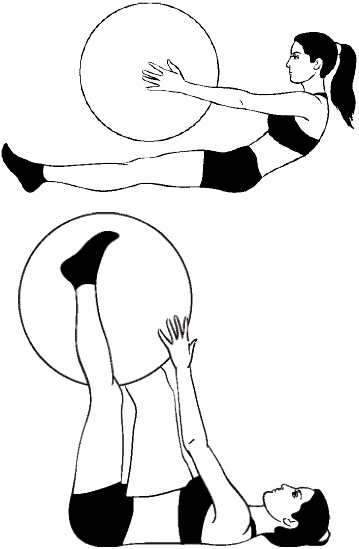 Иллюстрация к книге — Фитбол. 10 минут в день [i_034.jpg]