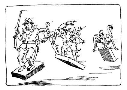 Иллюстрация к книге — Трусливый Лев из Страны Оз. Бравый Дед в Стране Оз [pic.0022.jpg]