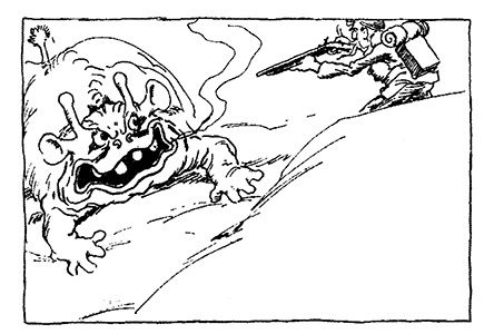 Иллюстрация к книге — Трусливый Лев из Страны Оз. Бравый Дед в Стране Оз [pic.0045.jpg]