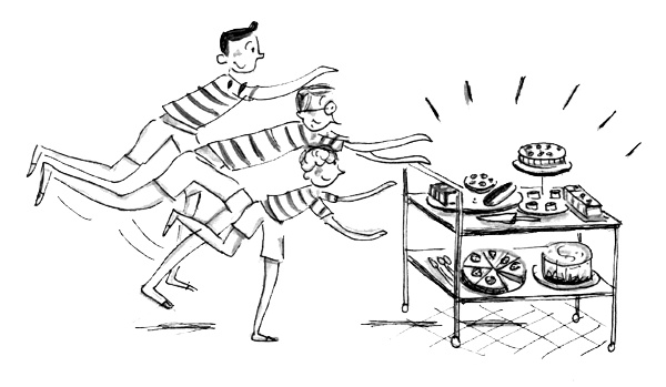 Иллюстрация к книге — Шоколадные каникулы. Приключения семейки из Шербура [i_015.jpg]