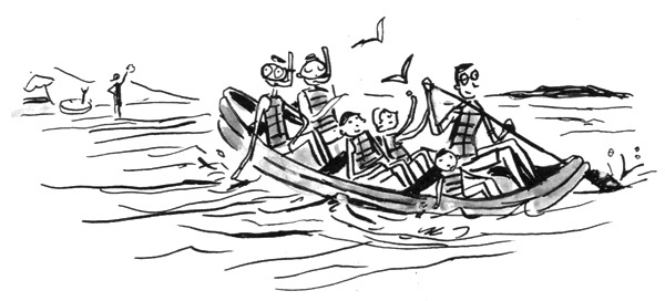 Иллюстрация к книге — Суп из золотых рыбок. Приключения семейки из Шербура [i_012.jpg]