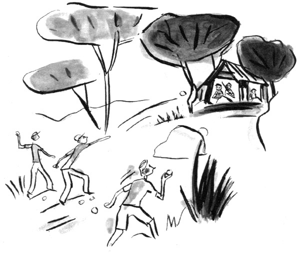 Иллюстрация к книге — Суп из золотых рыбок. Приключения семейки из Шербура [i_022.jpg]