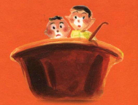 Иллюстрация к книге — Суп из золотых рыбок. Приключения семейки из Шербура [i_031.jpg]