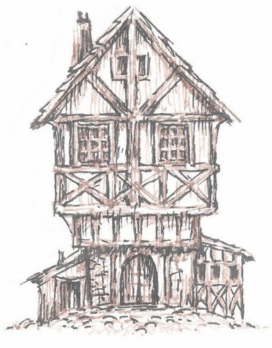 Иллюстрация к книге — Кот Ланселот и золотой город. Старая английская история [i_001.jpg]